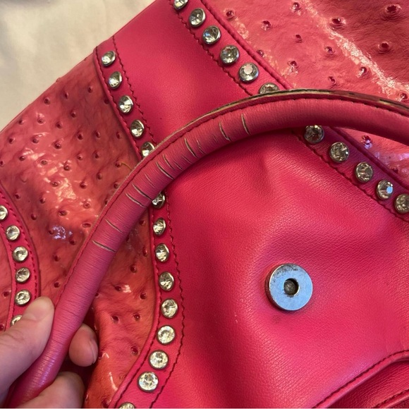 Hot Pink Rhinestone Cowgirl Handbag - Picture 4 of 4